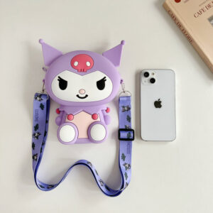 Purple Full Body Kuromi Big Bag