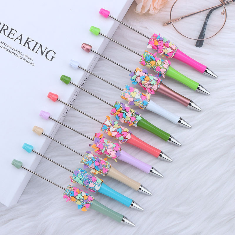 Wholesale DIY Love Beaded Pen Beaded Ballint Pen