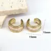 Wholesale 1 Pair Elegant Streetwear Geometric Plating Inlay Copper Artificial Pearls Zircon 18k Gold Plated Ear Studs