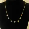 Wholesale Elegant Lady Geometric Titanium Steel Plating Necklace