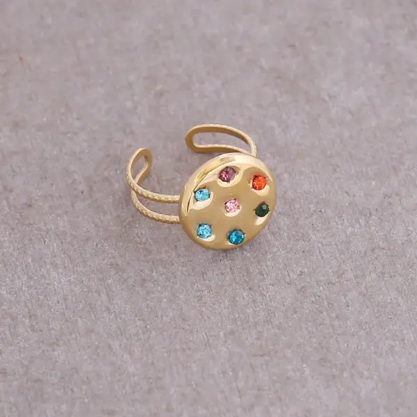 PVD Coated 18K Gold Real Gold Plated Bow Knot Stainless Steel Retro Waterproof Non Tarnish