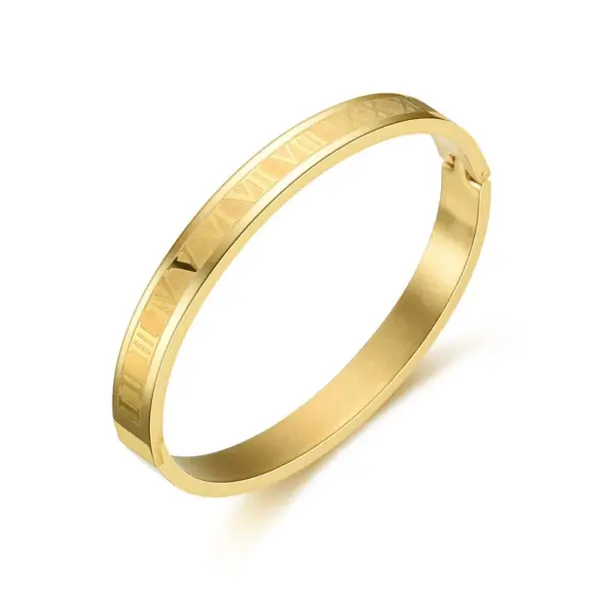 Wholesale Geometric Stainless Steel No Inlaid Stainless Steel Bracelets In Bulk