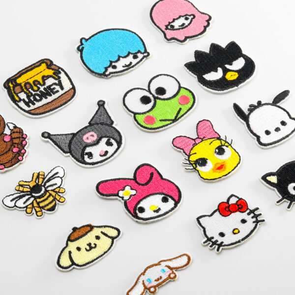 Wholesale DIY patchs Mini small cloth stickers cartoon Puppy OLY Exclusive