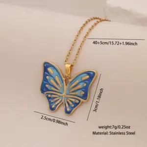 Gold / Average Size / 1# Sapphire Blue