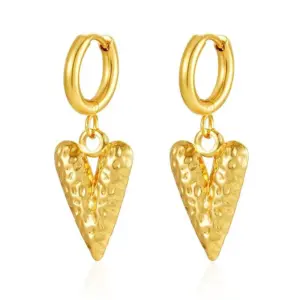 2.0*8 Hammered Heart Golden MS-676