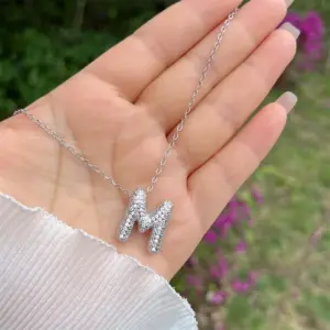 Silver / 45CM+5CM / M