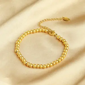 Choker-Golden Balls Bracelet
