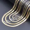 Wholesale Vacuum Plating 18K Gold Geometric 201 Stainless Steel IG Style Bracelets Anklet Necklace