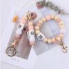 oly-ca1a8c90b0b84f08a06f7d45ed59ce80 Wholesale SHIEN New Wooden Beads Wrist Keychain Pendant Necklace DIY Beaded Bracelet Keychain Ring Accessories