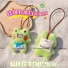 Wholesale Cute fresh creaking pig frog panda doll name sticker pendant birthday holiday gift