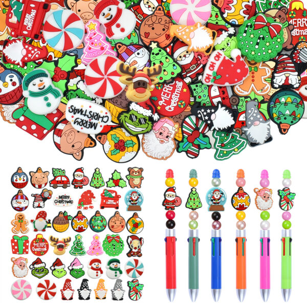 Wholesale Cartoon Christmas Beads