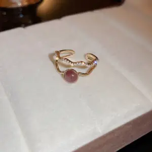 40# Open Ring-Gold Double Layer (Real Gold Plating)