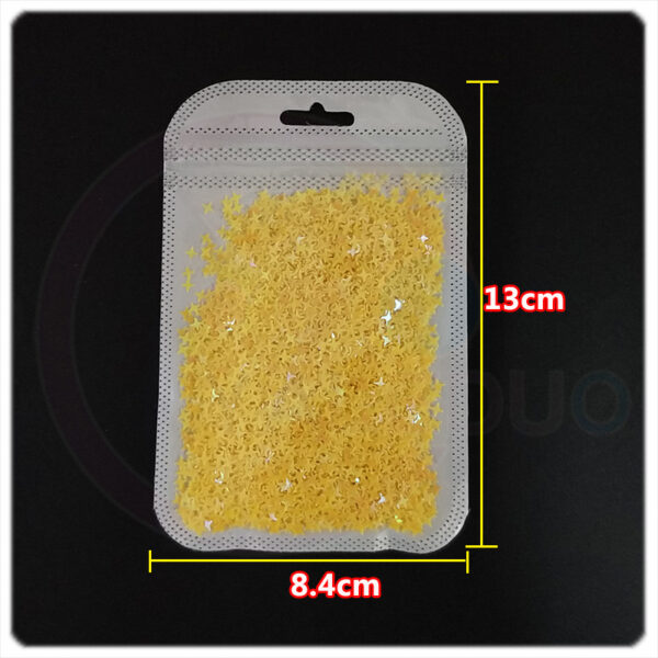 oly-ca656cce0ba16046d7115f969c979c55 Wholesale Yaleduo 4mm Four-Corner Cross Star Manicure Eye Make Ziplock Bag Sequins DIY 10g Small Package Sequin Jewelry