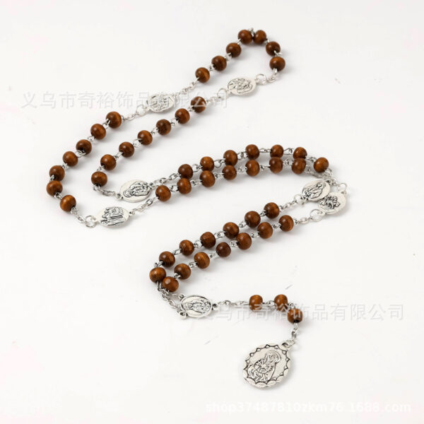 Wholesale Cross-border Seven Bitter Rosary Necklace