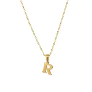 Gold R (Including Chain)