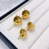 Wholesale PVD Coated 18K Gold Platinum Real Gold Plated Geometric 304 Stainless Steel Elegant Streetwear Waterproof Non Tarnish Ear Studs