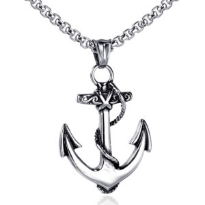 Anchor with stainless steel chain