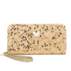 Wholesale Long single-zip wallet, 2025 new style, fashionable sequined evening clutch, coin purse, phone case, export.