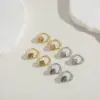 Wholesale 1 Pair Ig Style Circle Plating Inlay Copper Zircon 14k Gold Plated Earrings