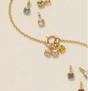 Wholesale 304 Stainless Steel Geometric PVD Coated Zircon 18K Real Gold Plated Simple Style Classic Style Waterproof Non Tarnish Plating Inlay