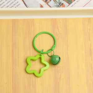 Green five-pointed star + card ring +14 Bell