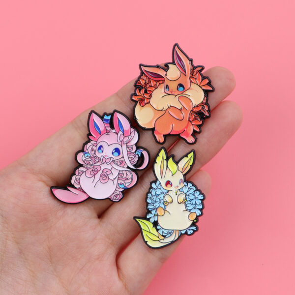 oly-caf635720a2c002aa7244220b091e4d6 Wholesale Little elf brooch cartoon metal badge accessory