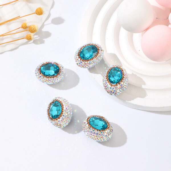Wholesale Princess Western Regions Diamond Ball Egg-Shaped Nepalese Beads Mobile Phone Chain Accessories Factory Direct Sales Bracelet Jewelry New Chinese Style