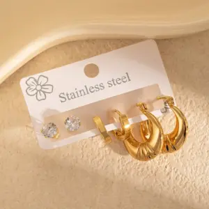 Zircon Earring Set 1132