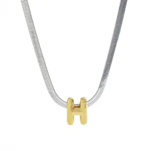 8-Length 40+5cm-Letter H