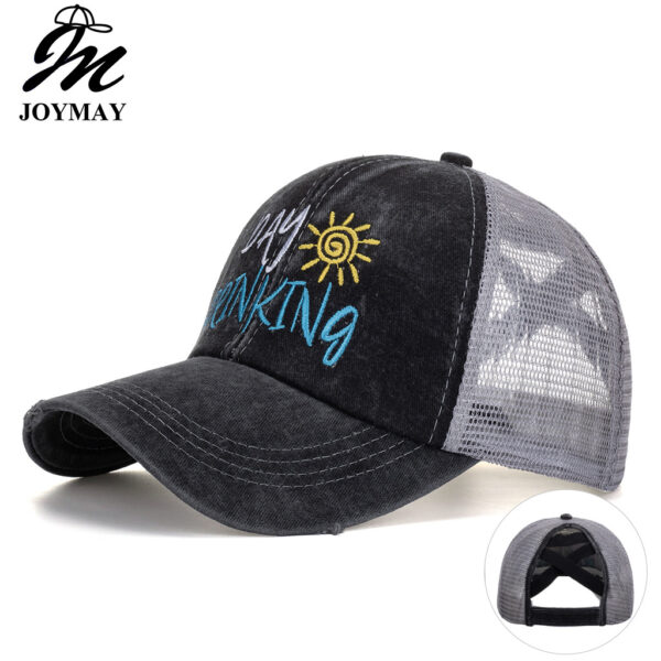 Wholesale Cross-border AliExpress Amazon ebay new letters embroidered horizontal cross net cap baseball cap sun hat B995