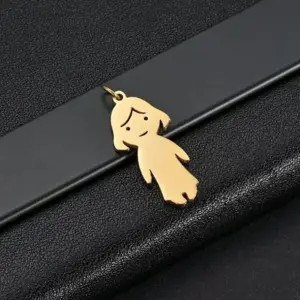 New Girl (Single Pendant) / Gold