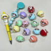 Wholesale 3D Glue Macaron Color Stereo Mushroom DIY Beads