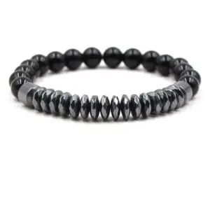 Bright Black Matte Stone