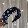 oly-cb3c20c5deb5f8a8bbbb7114b6c616e4 Wholesale Leopard Print Floral Chiffon Cross Elastic Headband