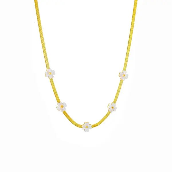 Wholesale 304 Stainless Steel Irregular PVD Coated Acrylic 18K Real Gold Plated Retro Simple Style Waterproof Non Tarnish Inlay Gold Earrings Necklace