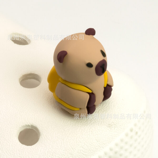 oly-cb5eb60d85a7eacae228b21cc1e86503 Wholesale Cross-border Hot Selling 3D Animal Hole Shoes Flower Decorative Accessories in stock Cartoon Leisure Garden Shoe Buckle Shoe Accessories