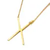 Wholesale Fashion Jewelry 26 Letters Stainless Steel Necklace Wholesale