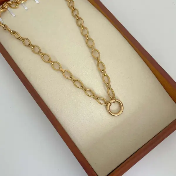 Wholesale 304 Stainless Steel DIY Basic Snake Bone Chain Necklace For Women Vacuum Plated 18K Gold Accessories Lobster Clasp Casual Travel