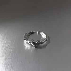 91# Ring-Silver Heart