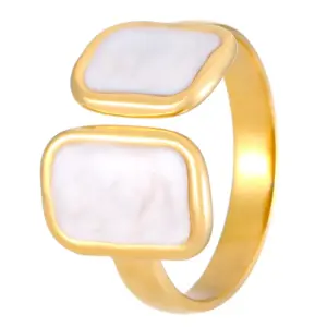 18K Real Gold Square M-610( 2.6 G)