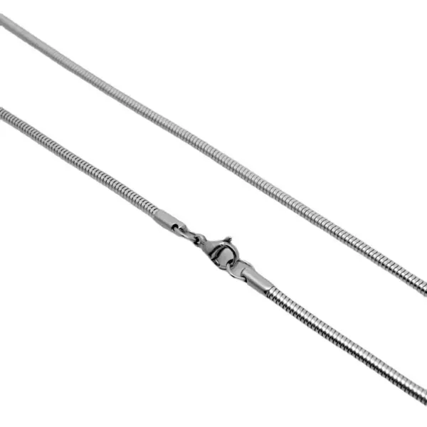 Geometric Snake Titanium Steel Fashion Necklace