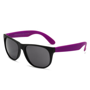 Black frame purple feet