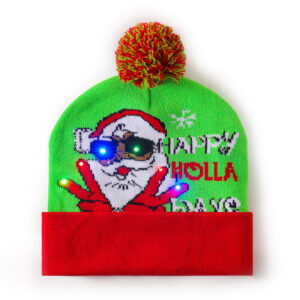Scissorhand christmas cuffed hat