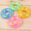 Wholesale Mini Swimming Ring for Children Playing in the Water and Bathing Toys Little Yellow Duck Accessories Milk Tea Shop Donut Small Swimming Ring