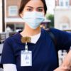 Wholesale Golden Autumn Christmas Nurses Medical Students Retractable Buckle