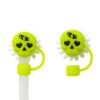 Wholesale New 10mm food-grade silicone straw cap, dustproof Halloween straw stopper, Stanley accessory straw cover