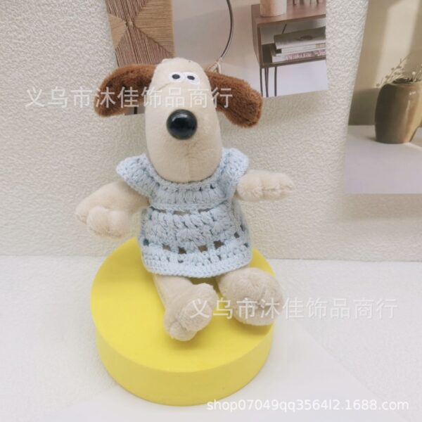 Wholesale 13cm Handdog Cotton Doll Skirt Handmade Plush Toy Woven Doll Clothes