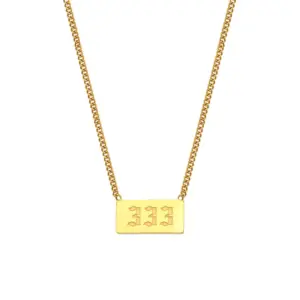 Angel Digital Brand Necklace-333