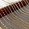 Wholesale Simple Style Geometric Titanium Steel Plating 18k Gold Plated Necklace