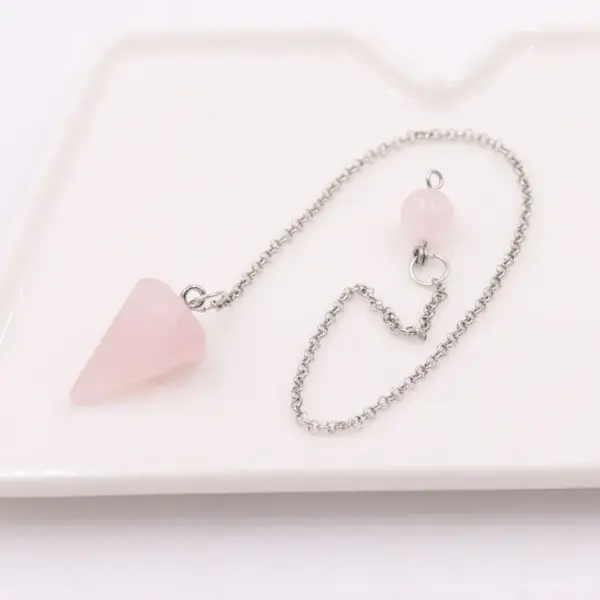 Wholesale Fashion Geometric Horse Natural Stone Natural Stone Crystal Pendant Necklace In Bulk